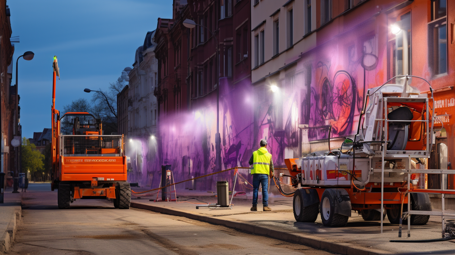 Jak działa czyszczenie laserem w usuwaniu graffiti?