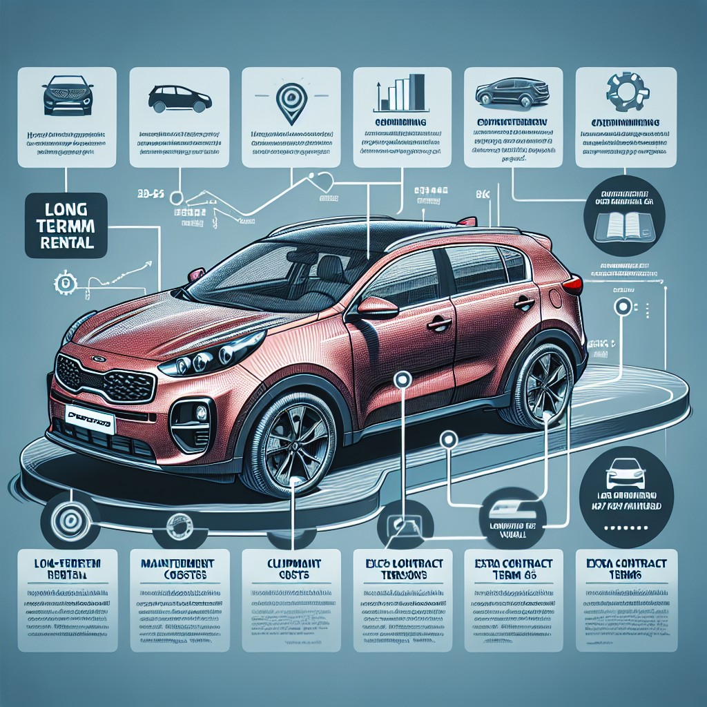 1. Zalety wynajmu długoterminowego Kia Sportage