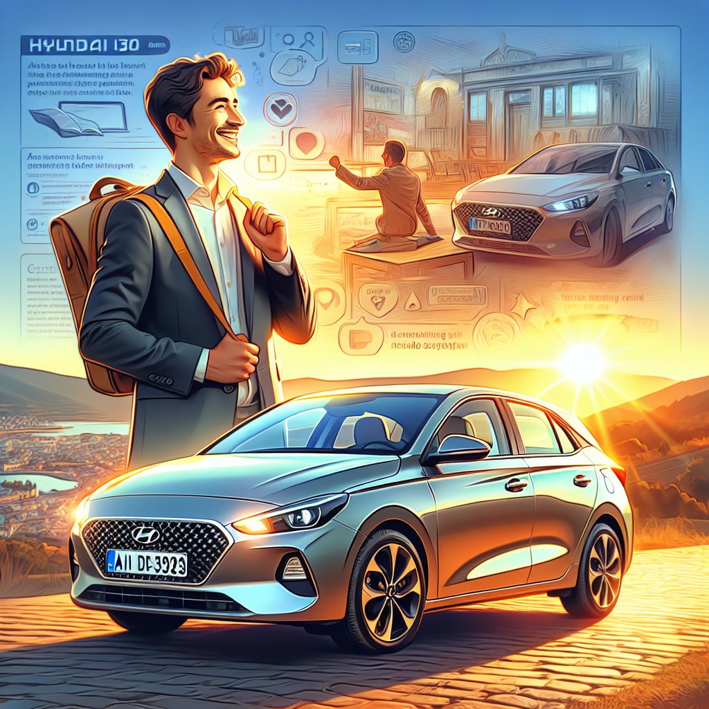 Poradnik wynajmu Hyundai i30 Hatchback – krok po kroku