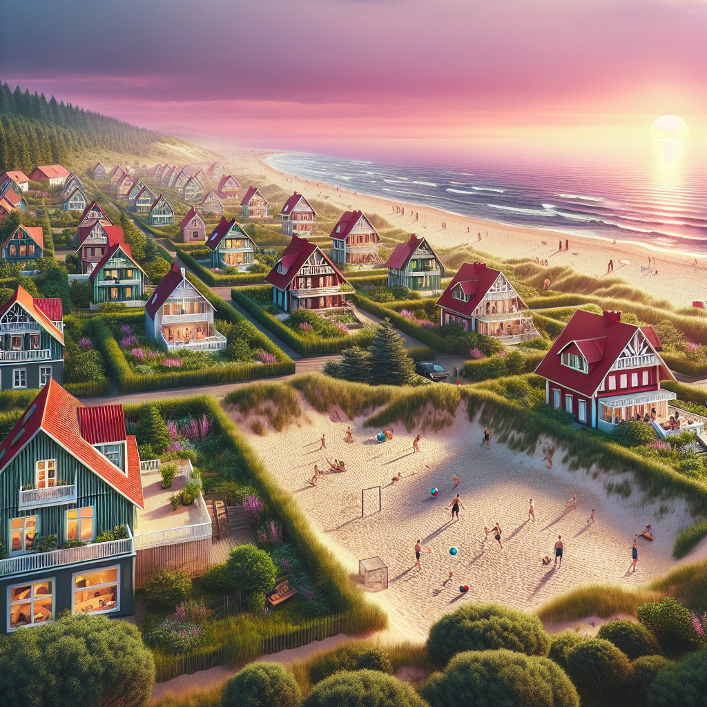 Ustka – domki przy plaży na wypoczynek i zabawę